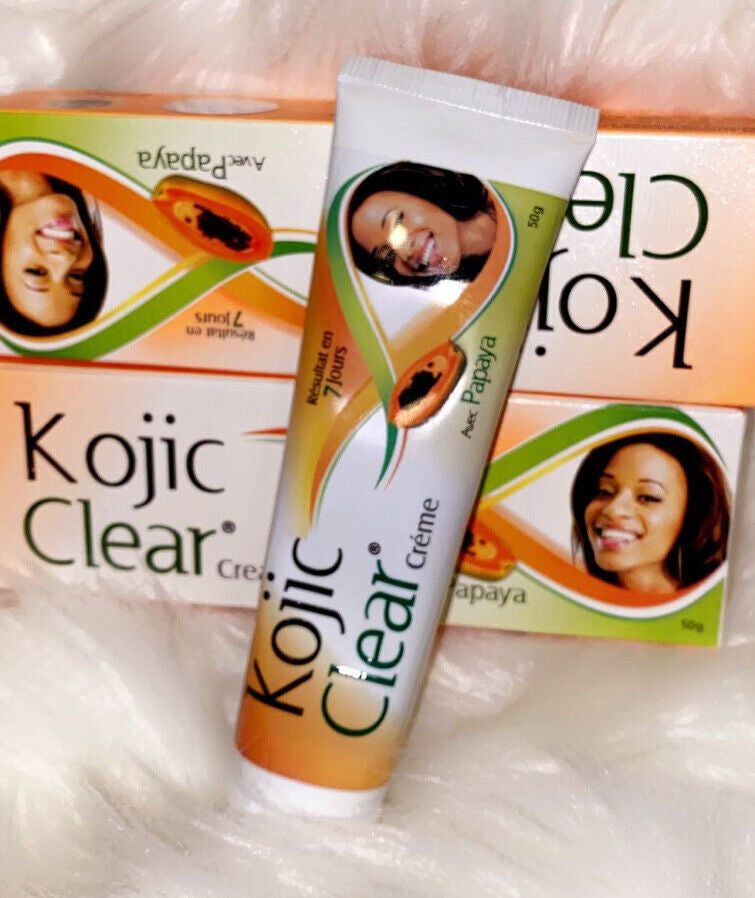 Kojic Clear Cream à la papaye - résultats en 7 jours