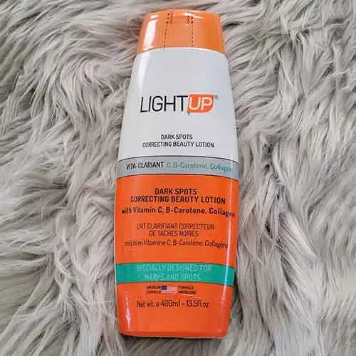 LIGHTUP Lotion de beauté correctrice anti-taches brunes 400 ml