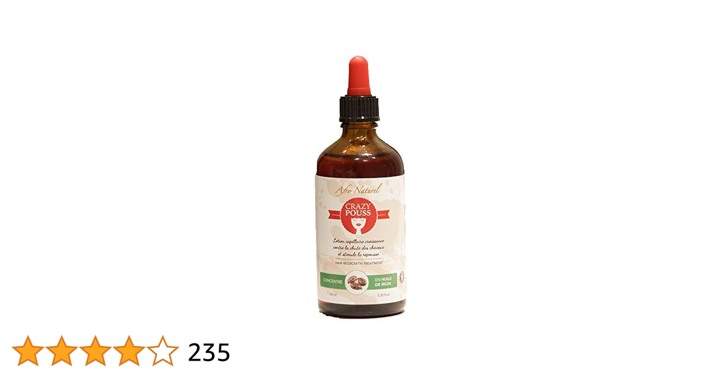 CRAZY POUSS - Lotion capillaire croissance Contenance :100ml