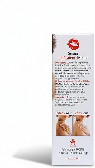 Secret white serum unification de teint 30 ml