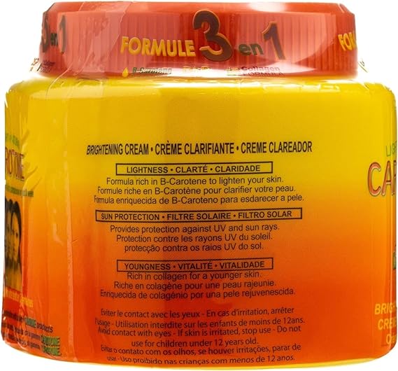 Crème éclaircissante Bizzico Carotone Collagen Formula (300 ml)