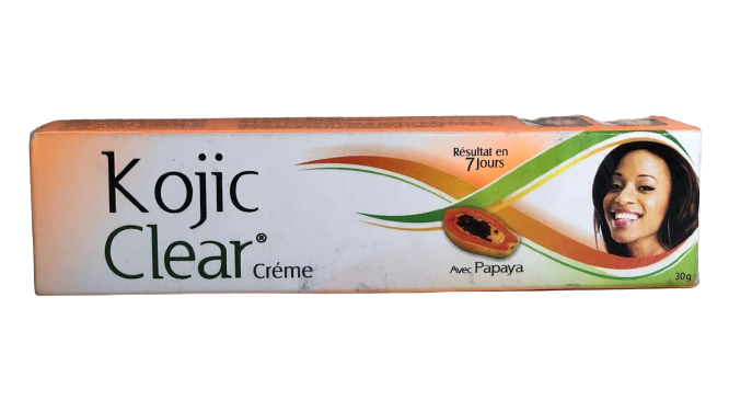 Kojic Clear Cream à la papaye - résultats en 7 jours