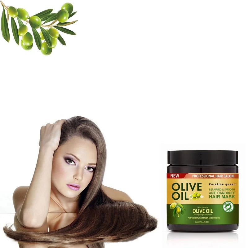 Olive oil masque cheveux