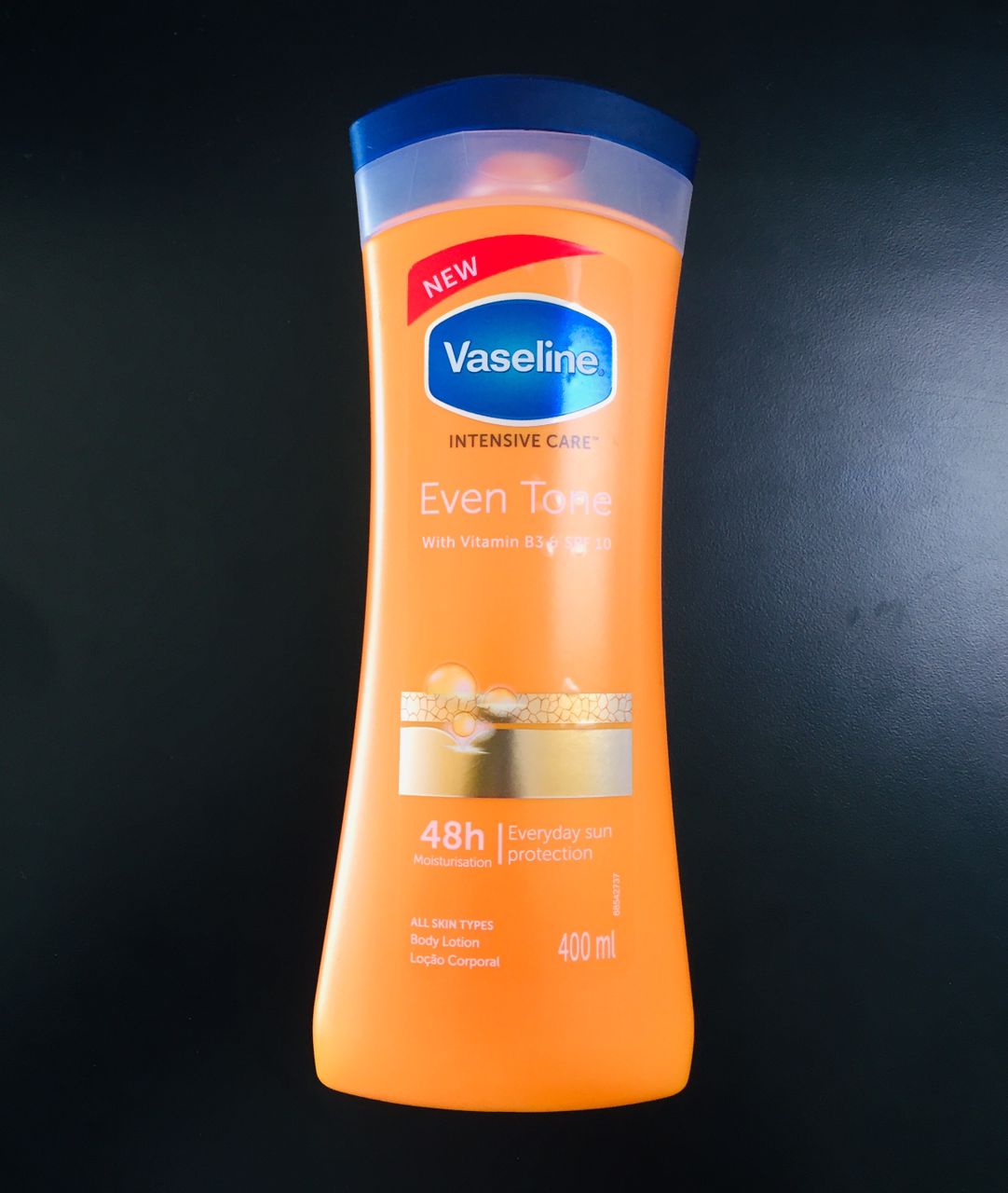 VASELINE Vaseline
Vaseline Healthy Even Tone Avec Vitamine B3 Et SPF 10 LOTION SOIN INTENSIF TEINT UNIFIÉ 400ML