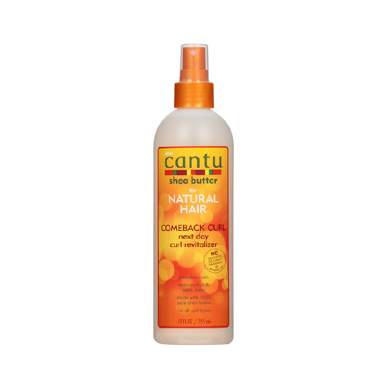 Beurre De Karité Cantu Pour Cheveux Naturels Brume Brillance Et Tenue À L'huile De Coco 8,4 Oz