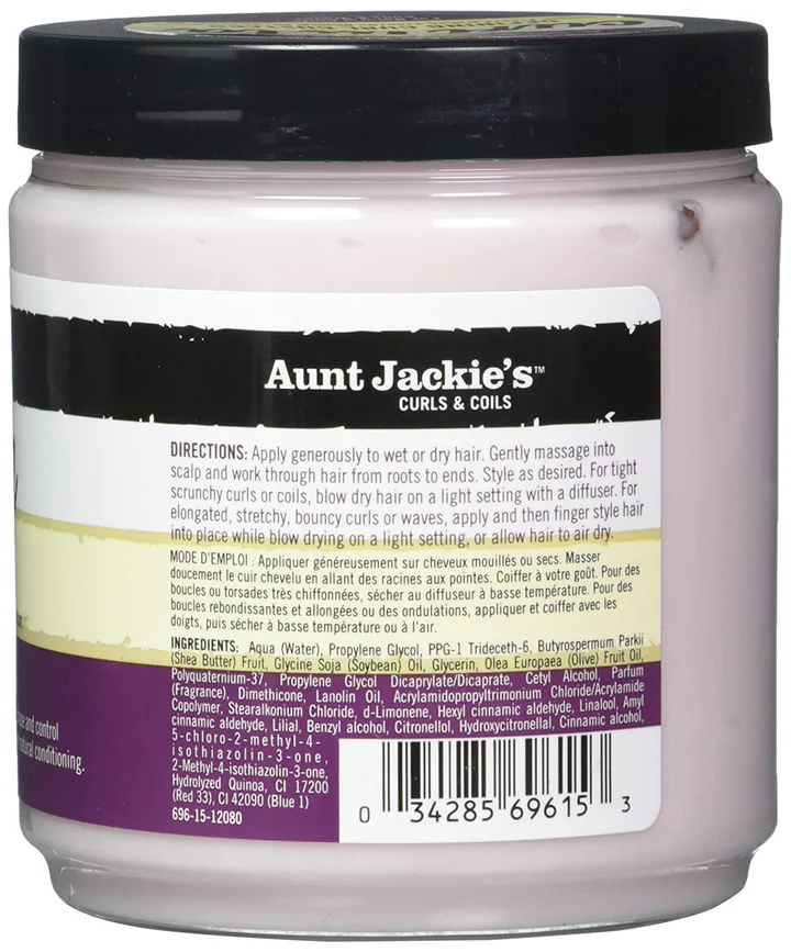 Crème Définition Pour Boucles Curl La La De Tante Jackie's Curls & Coils 15 Oz