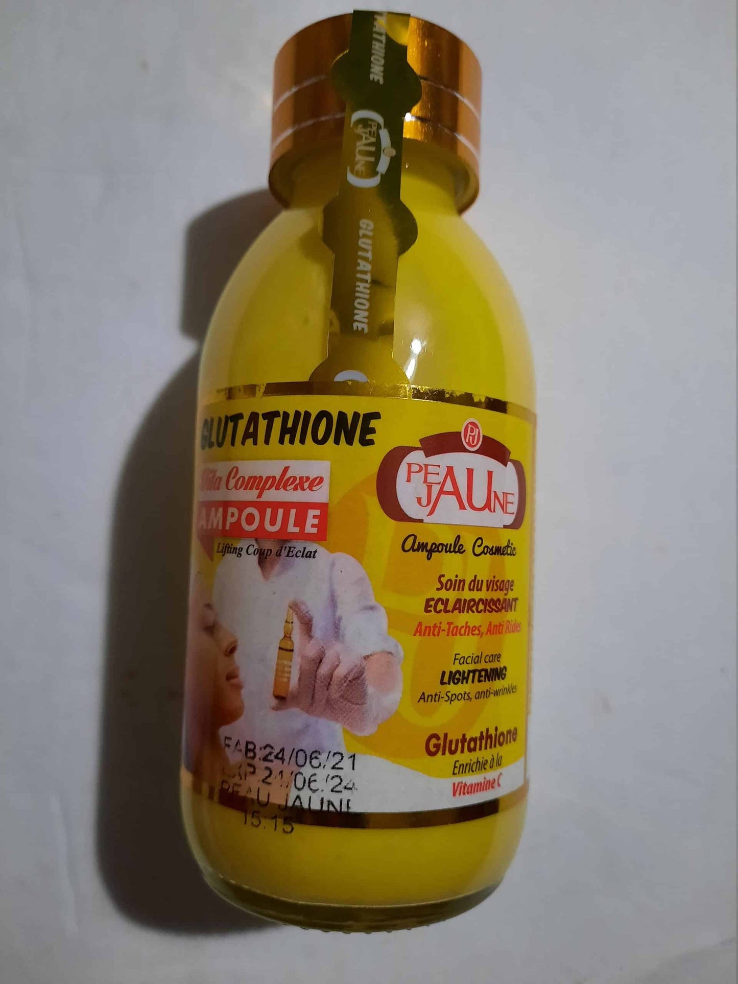 Ampoules Peau Jaune Glutathion Vita Complexe ORIGINAL