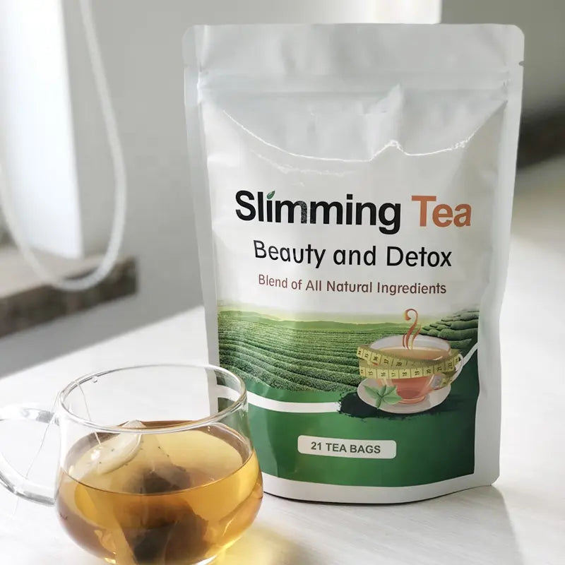 Détox Thé amincissant. Détox Naturel à Base de Plantes Bio brûleur de graisse 21 sachet