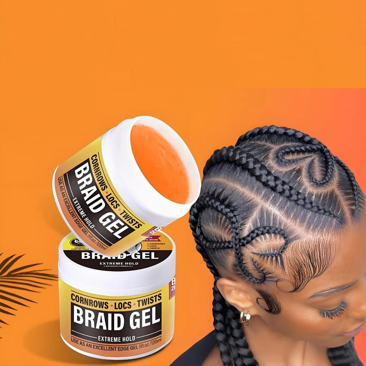 Gel pour tresses AllDay Locks | Tenue extrême, lisse et dompte les frisottis 148 g