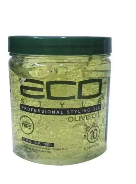 Gel coiffant professionnel Eco Style – Olive Oil 473 ml