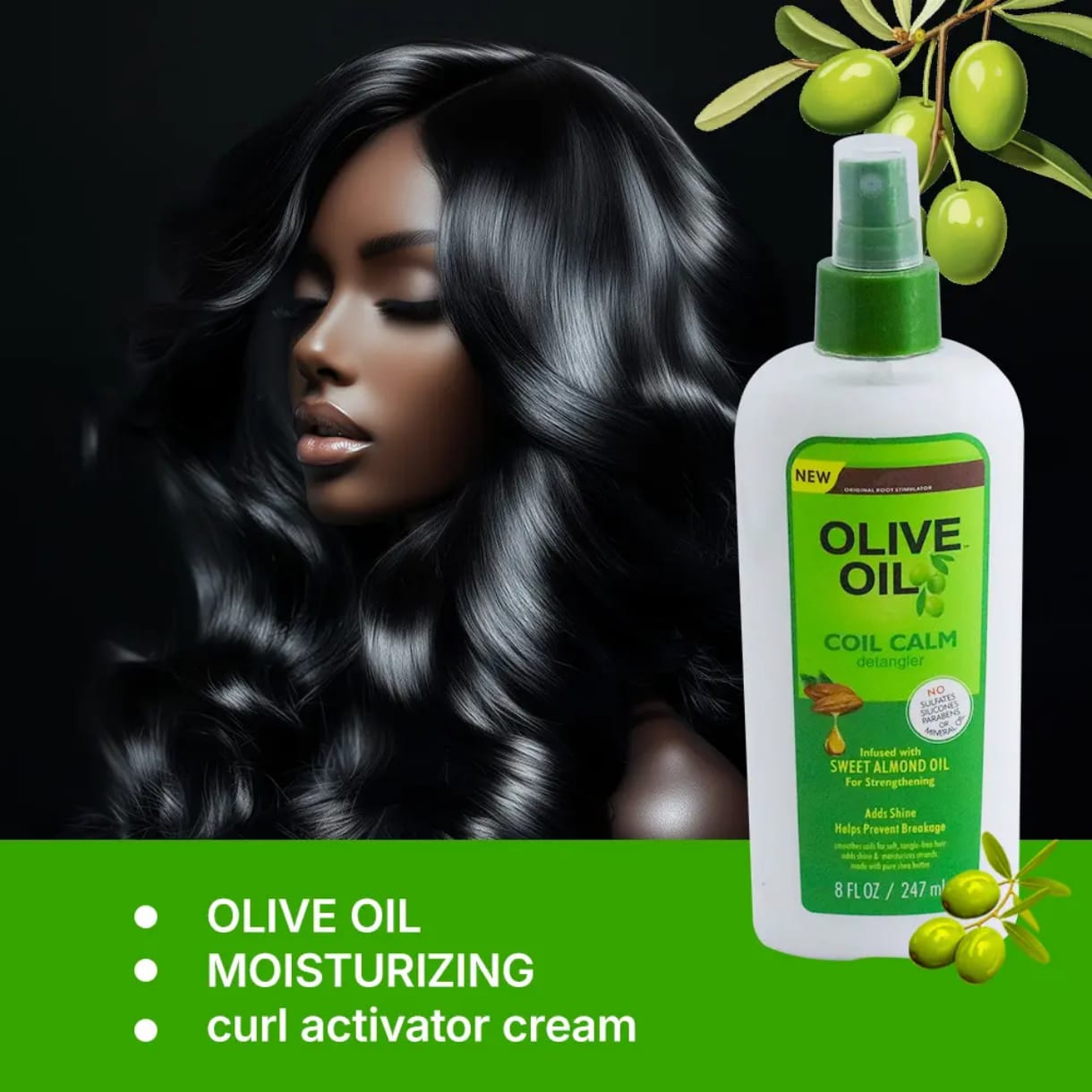 Olive oil Démêlant apaisant