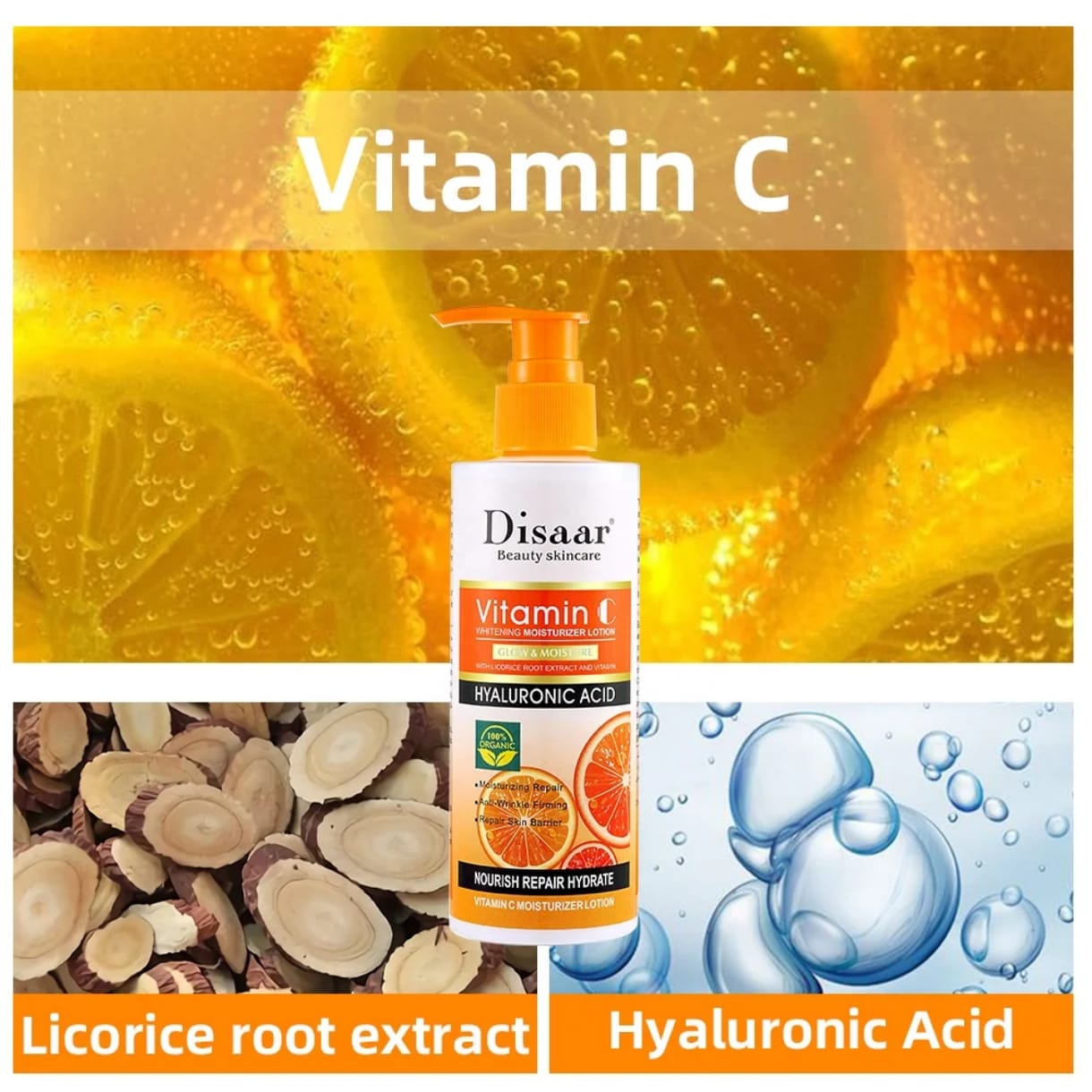 Disaar Lotion hydratante Vitamine C 230 g/7,78 fl.oz