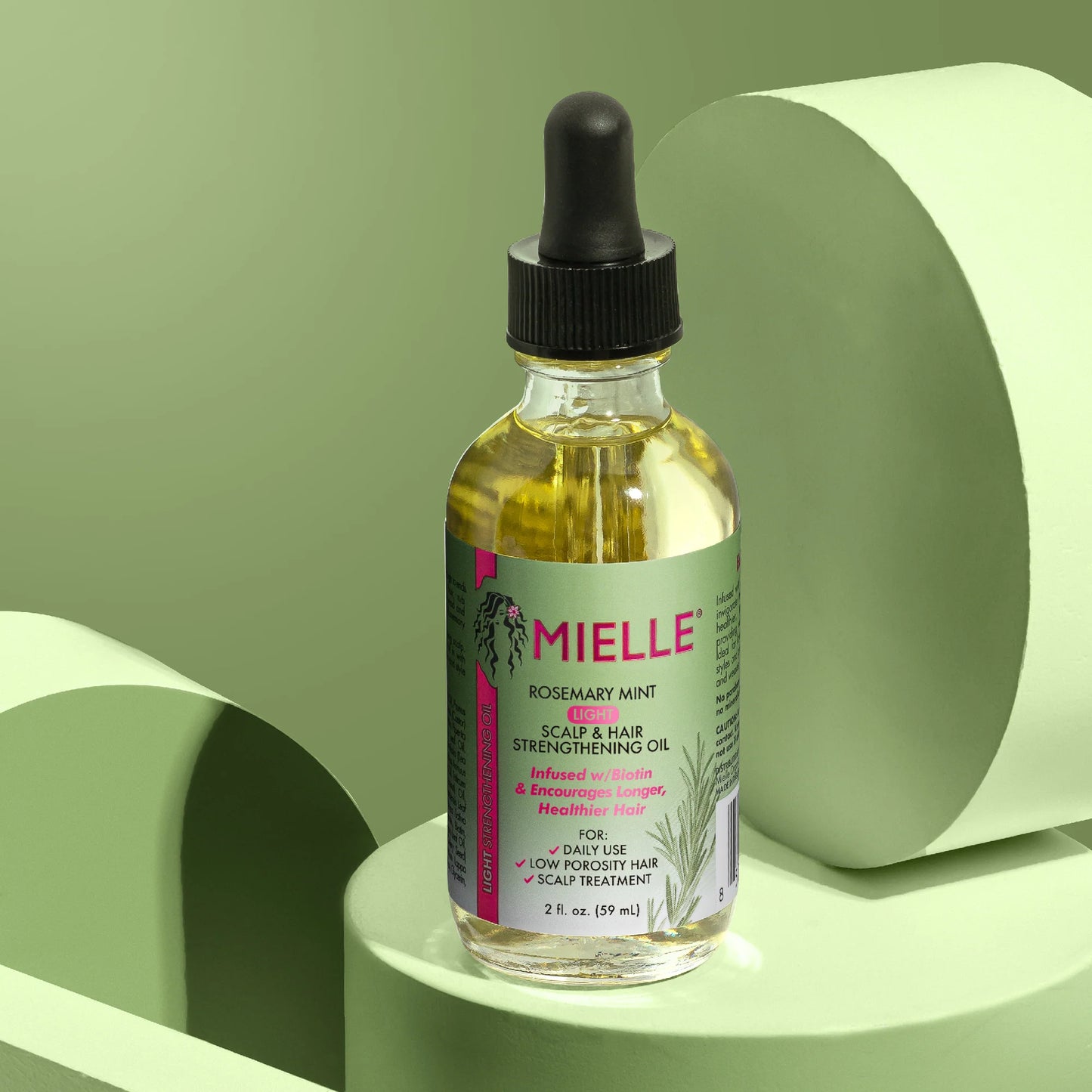 Mielle romarin & menthe Huile de renforcement du cuir chevelu