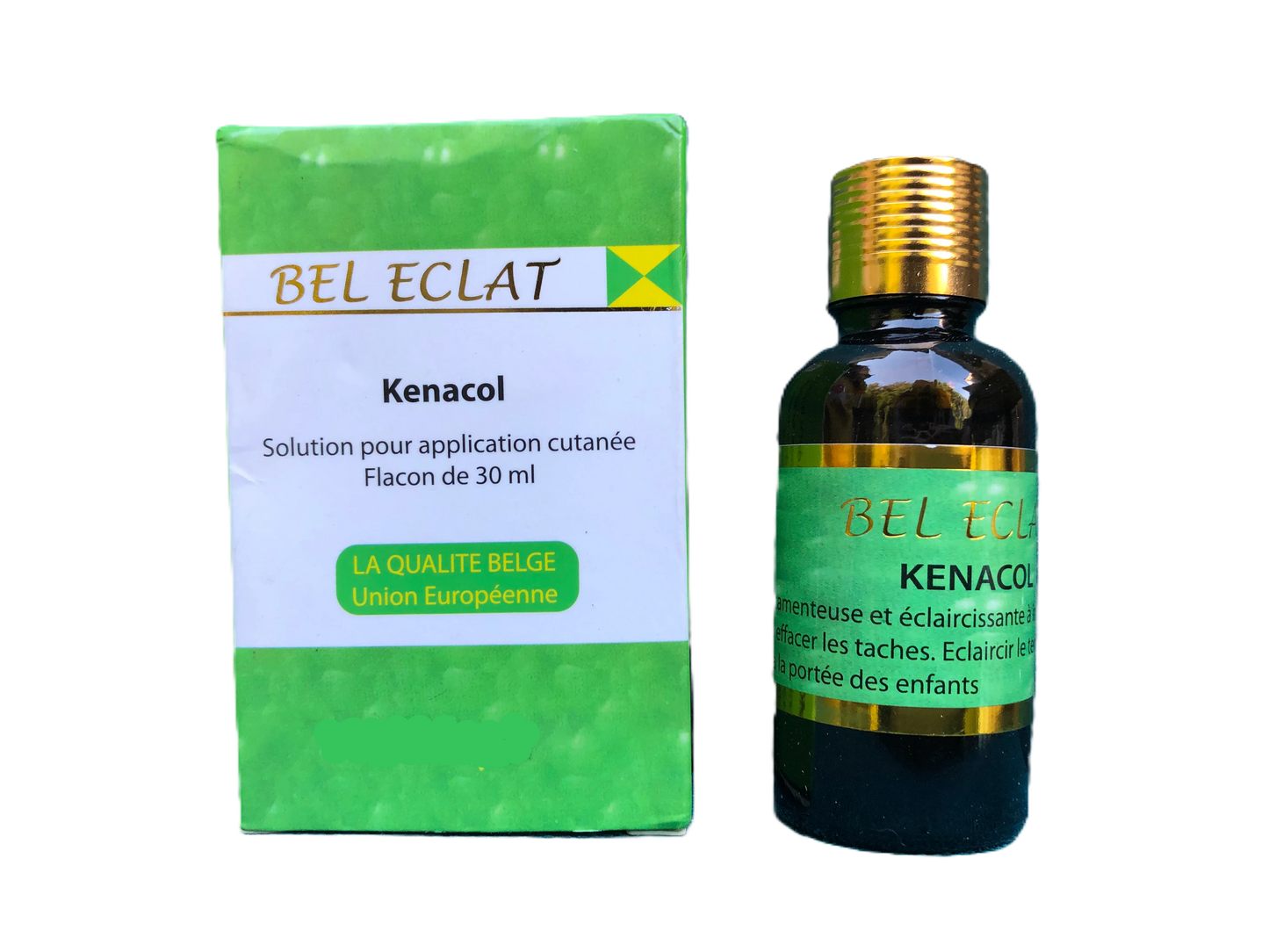 Solution de soin de la peau Bel Eclat Kenacol 30 ML