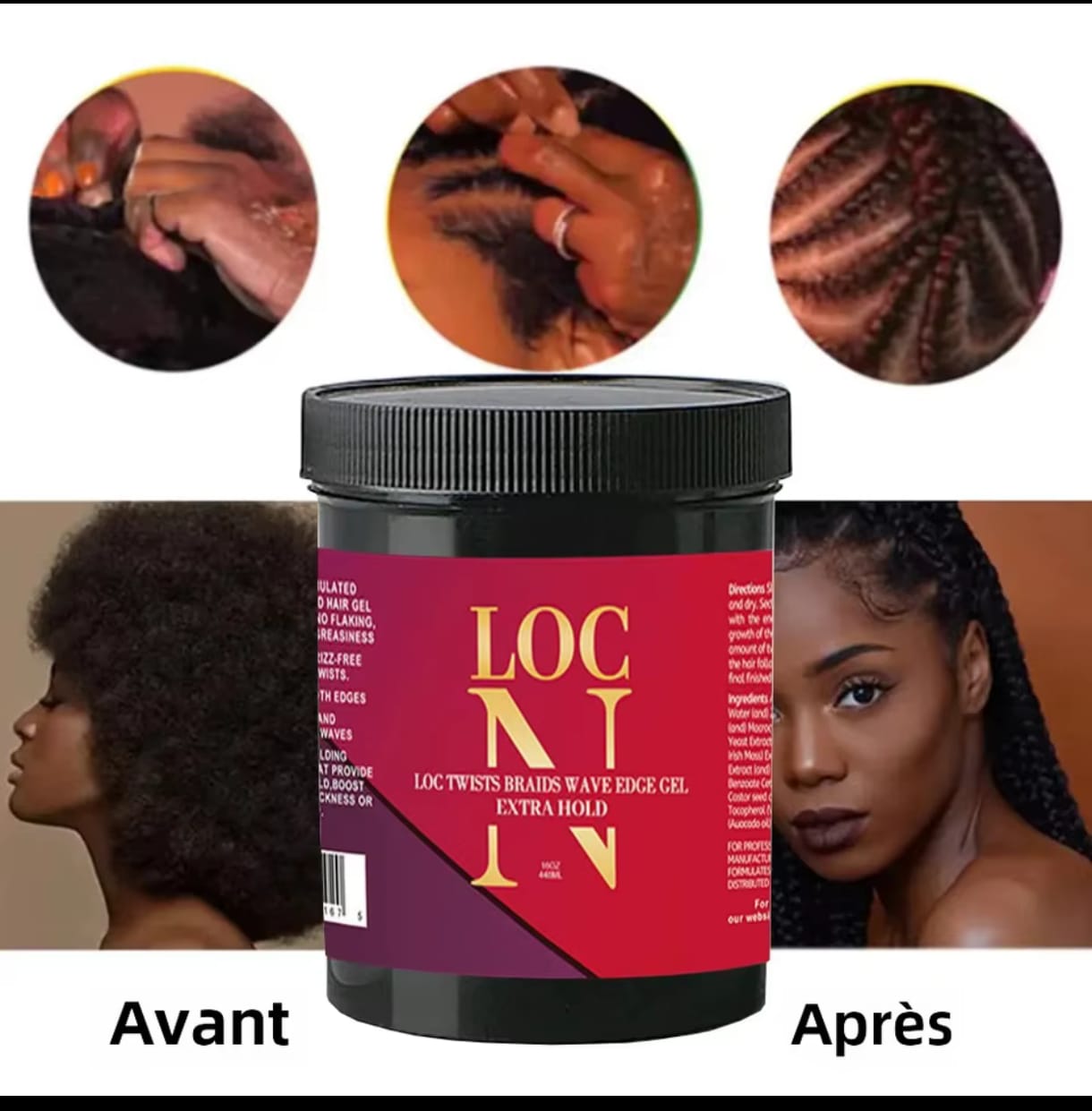 LOC N EDGE GEL TENUE EXTRA