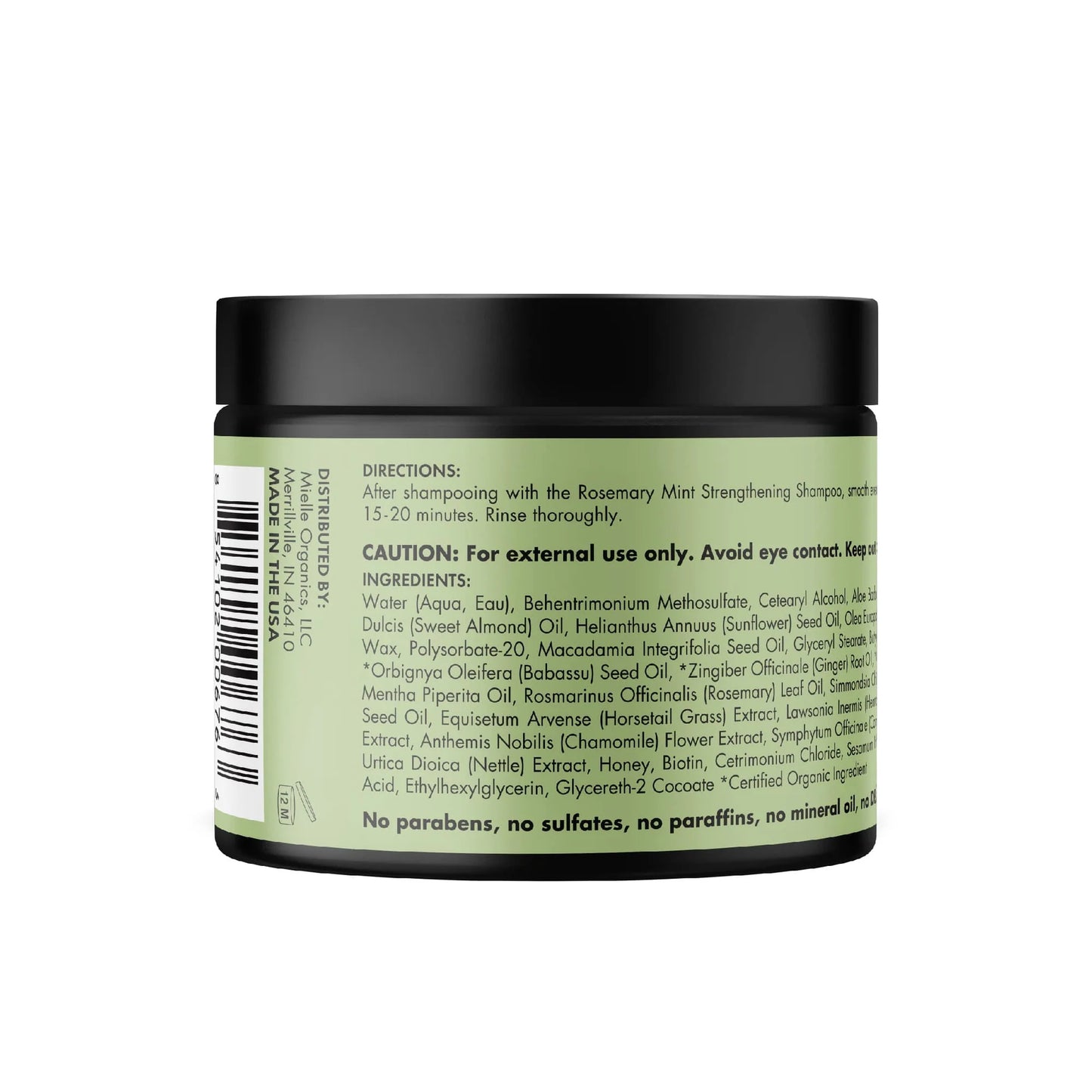 Mielle Masque de renforcement des cheveux romarin & menthe