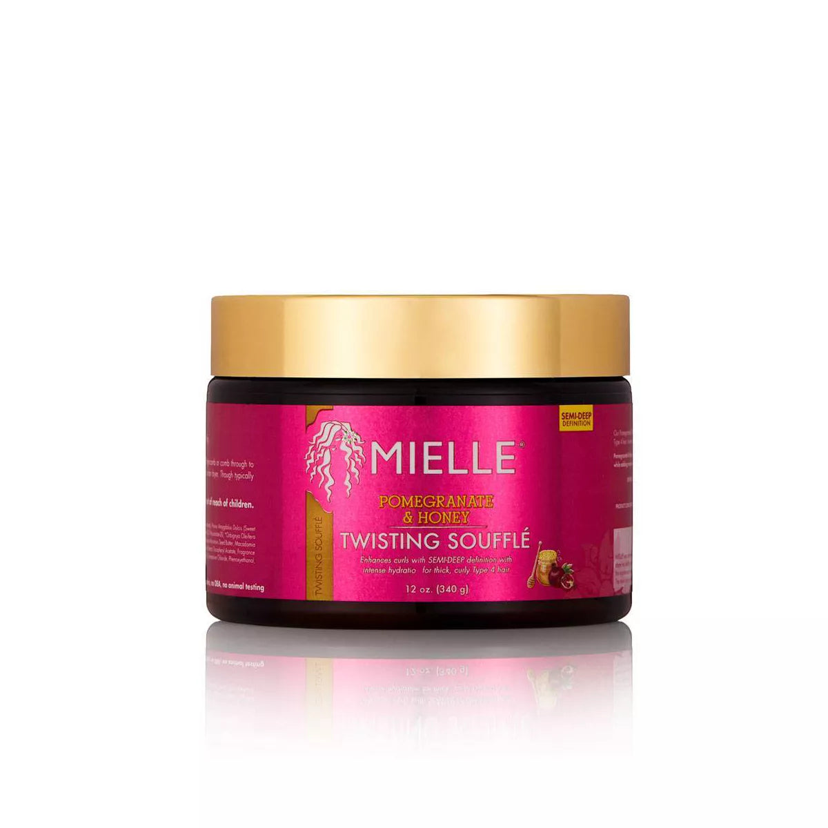 Mielle à la grenade & miel Soufflé torsadée