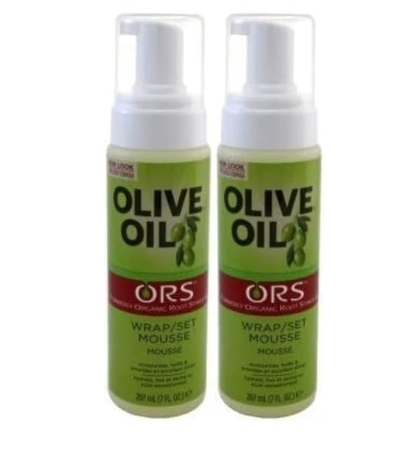 Mousse coiffante a l'huile d'olive