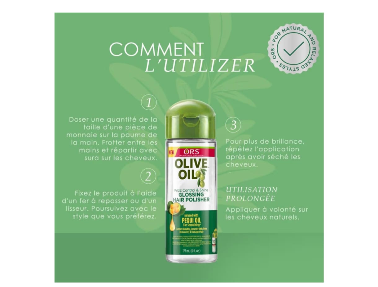 ORS - Baume lissant pour cheveux à l'huile d'olive