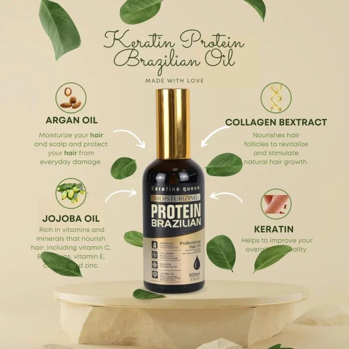 Keratine queen - Sérum capillaire nourrissant aux protéines