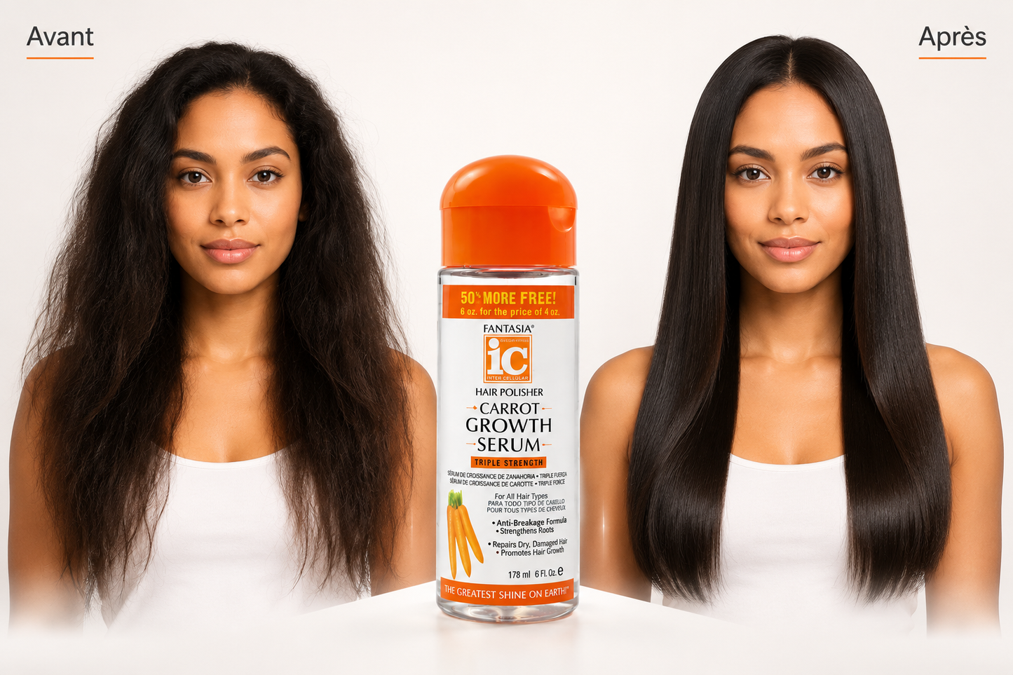 Mega Growth Smoother Polisher – Sérum Brillance et Lissage 177 ml