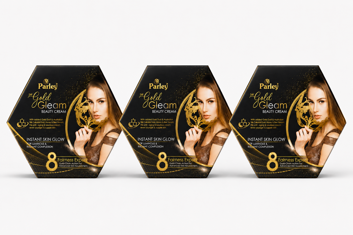 Parley de crème de beauté Gold Gleam 24K 50 g