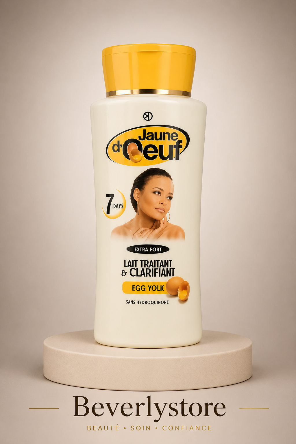 Lait au jaune d'œuf clarifiant hydratant 450ml