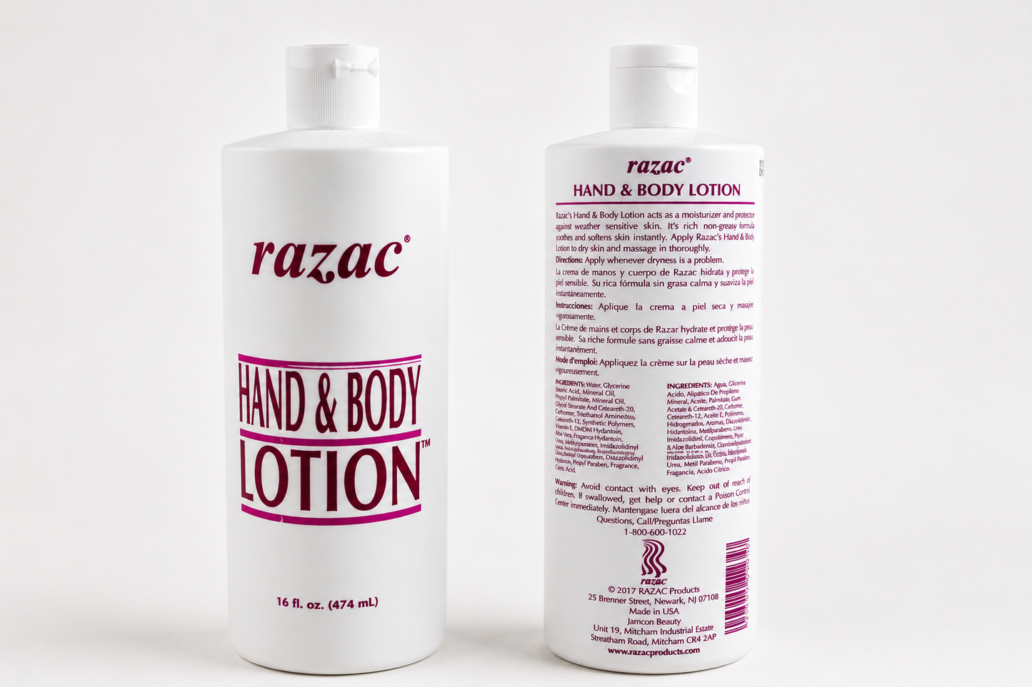 Razac Hand & Body Lotion