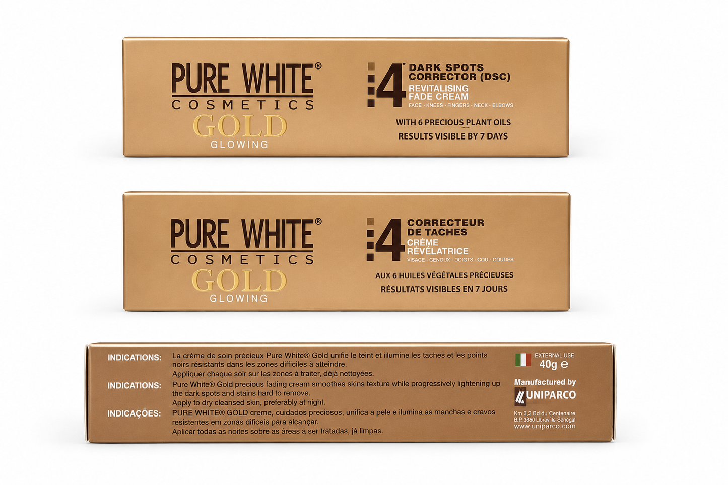 Pure White Cosmetics Gold Glowing – Correcteur de Taches n°4