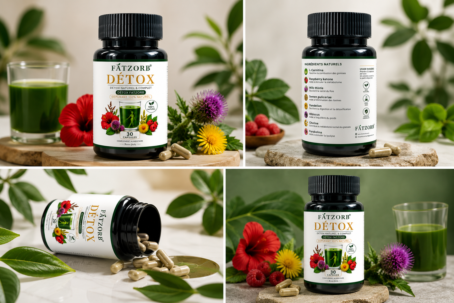 FÁTZORB® DÉTOX – Détox naturel & complet dépurant