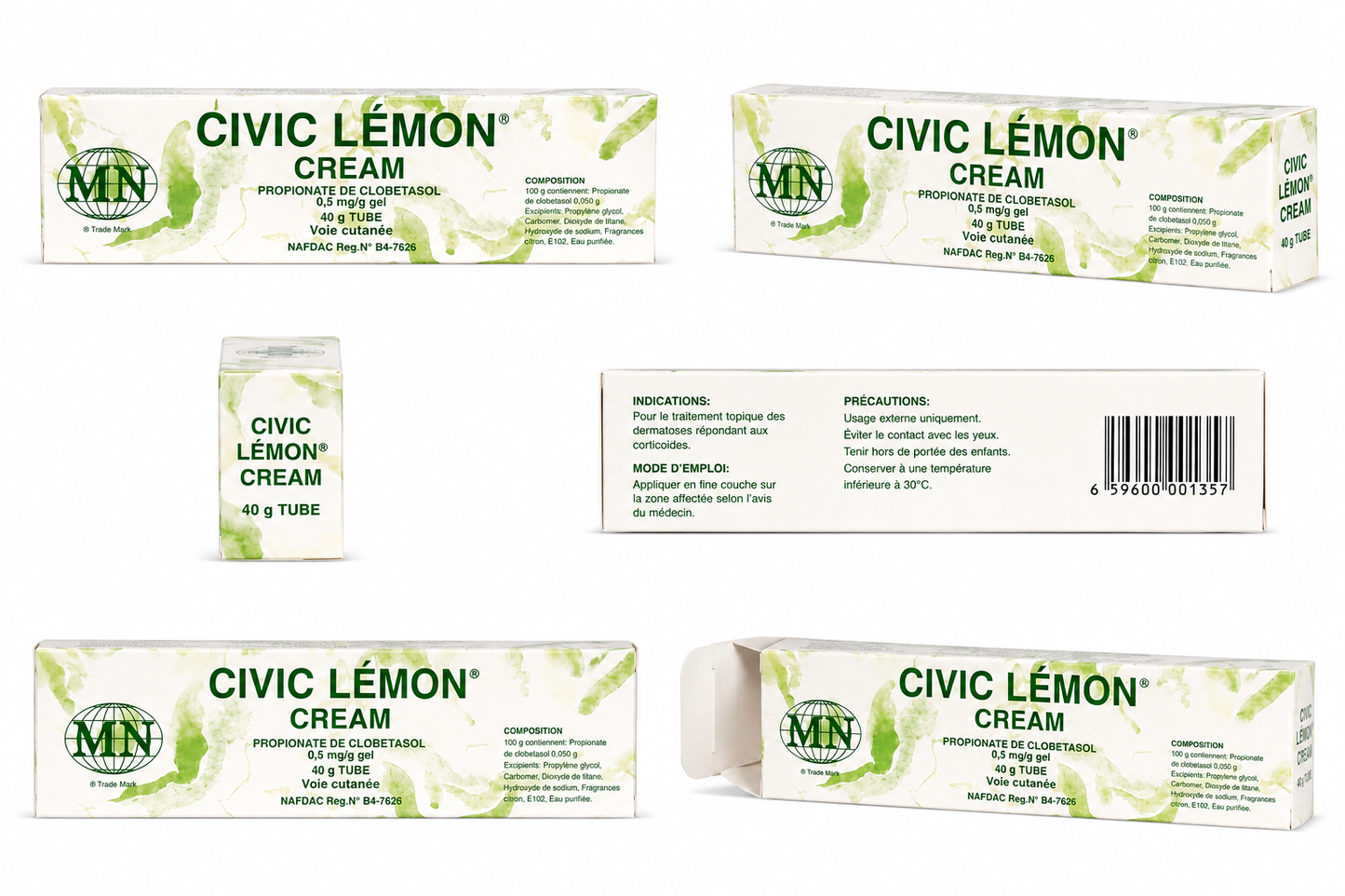 CIVIC LEMON Cream – Soin ciblé pour les imperfections de la peau
