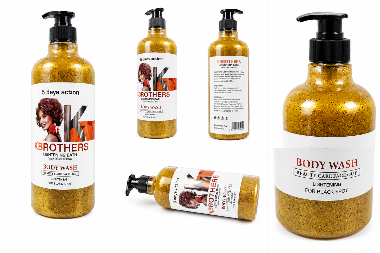 Brothers Lightning Bath Deep Body Wash Gel douche