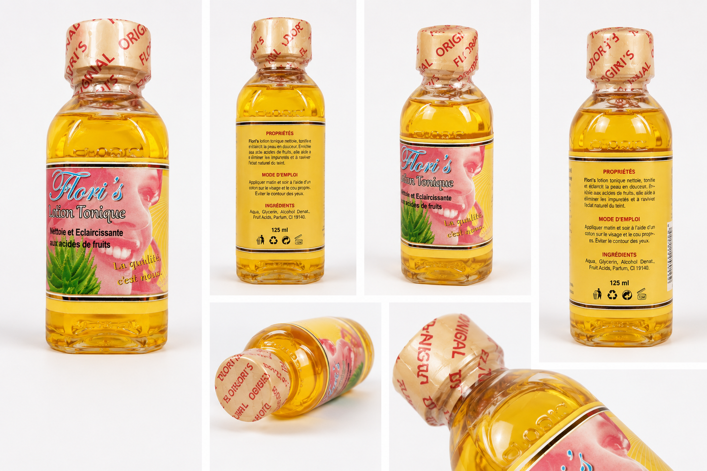 Flori's Lotion Tonique aux Acides de Fruits
