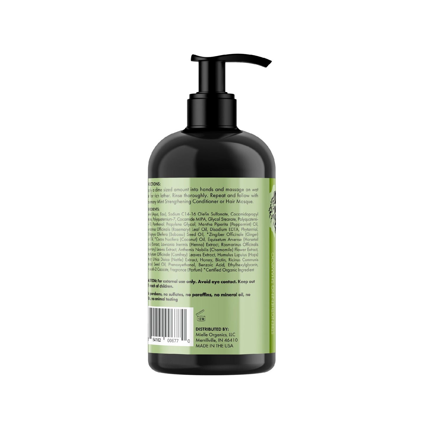 Mielle Shampoing renforçant romarin & menthe
