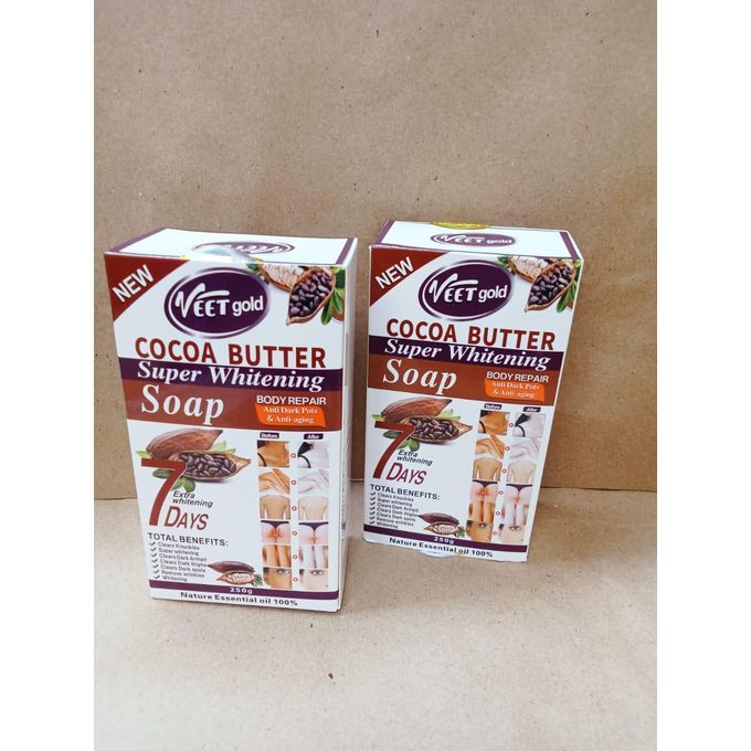 Savon corporel blanchissant au beurre de cacao 250g