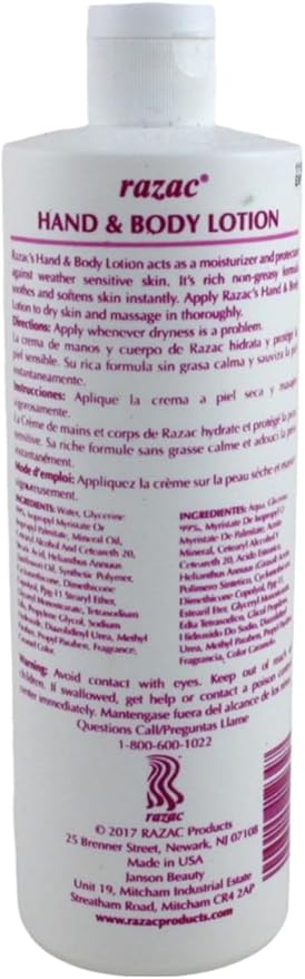 Razac Hand & Body Lotion