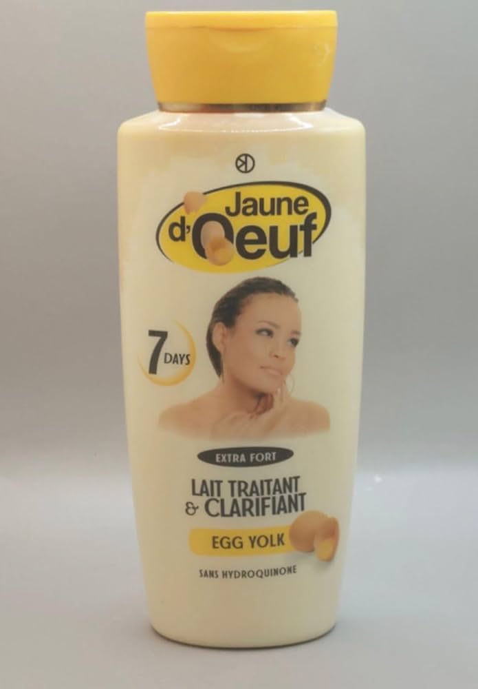 Lait au jaune d'œuf blanchissant et hydratant 450ml