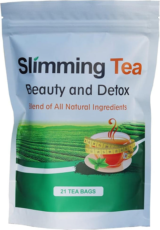 Détox Thé amincissant.  Détox Naturel à Base de Plantes Bio brûleur de graisse 21 sachet