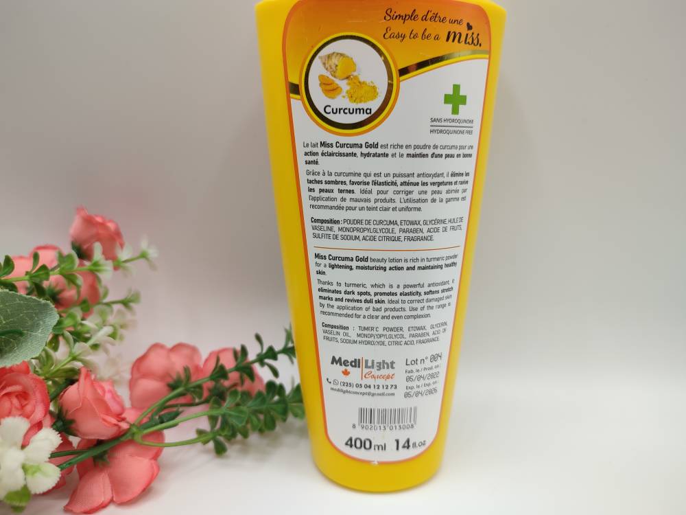 Crème circuma gold