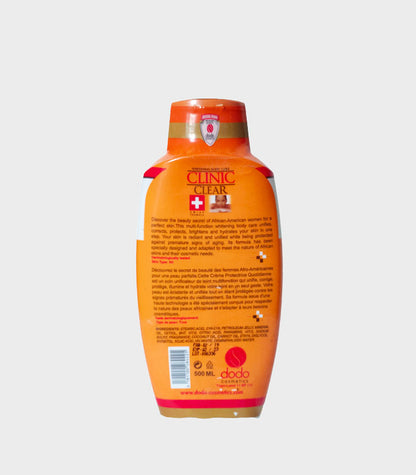 Whitening Body Lotion de Clinic Clear 500ml