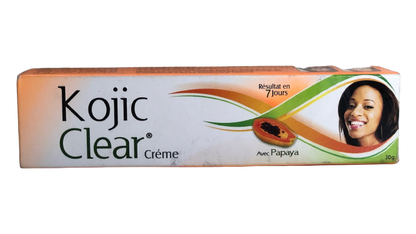 Kojic Clear Cream à la papaye - résultats en 7 jours