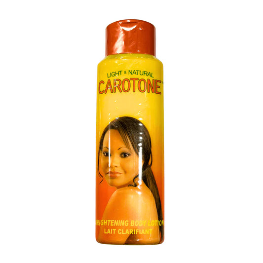 Partager ce produit    Lotion corporelle éclaircissante Carotone 550 ml