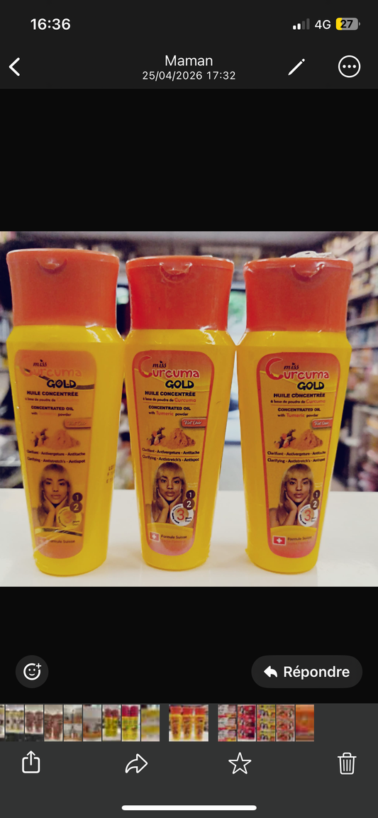 Crème circuma gold