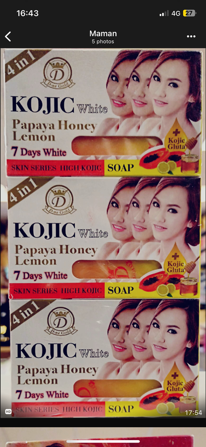 Savon papaye miel citron