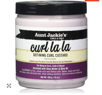 Crème Définition Pour Boucles Curl La La De Tante Jackie's Curls & Coils 15 Oz