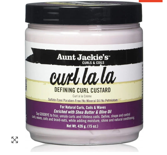 Crème Définition Pour Boucles Curl La La De Tante Jackie's Curls & Coils 15 Oz