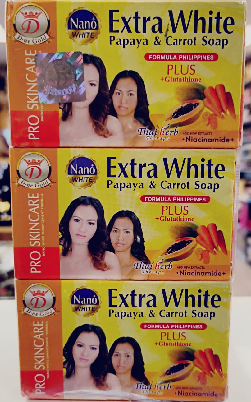 Savon éclaircissant nano extra White