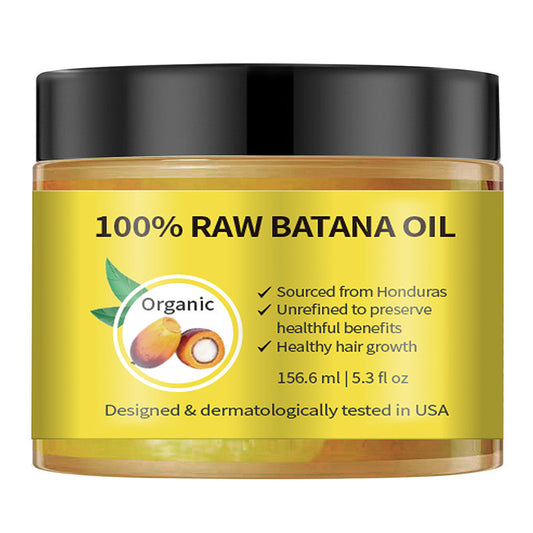 Huile de batana brute du Honduras - Huile de croissance capillaire Dr. Sebi 100 % naturelle et biologique