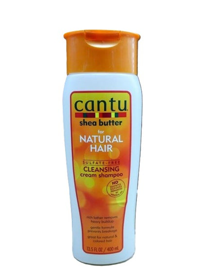 CANTU SHEA BUTTER   Shampoing et après-shampoing au beurre de karité Cantu pour cheveux naturels SANS SULFATE