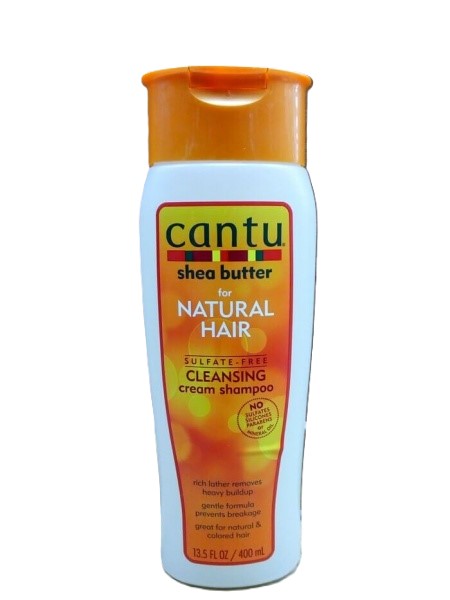 CANTU SHEA BUTTER   Shampoing et après-shampoing au beurre de karité Cantu pour cheveux naturels SANS SULFATE